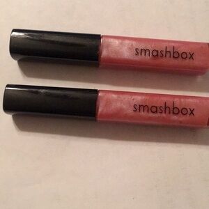Clearance Sale Smashbox Aura lip-glosses lip gloss .14 oz each lot of 2